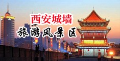 日臭逼中国陕西-西安城墙旅游风景区